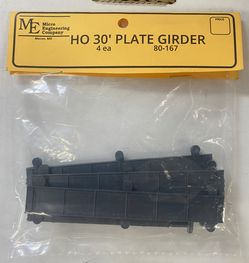 Micro Engineering ~ HO Scale ~ Bridge Plate Girders ~ Scale 30' 7.6m ~ 80-167