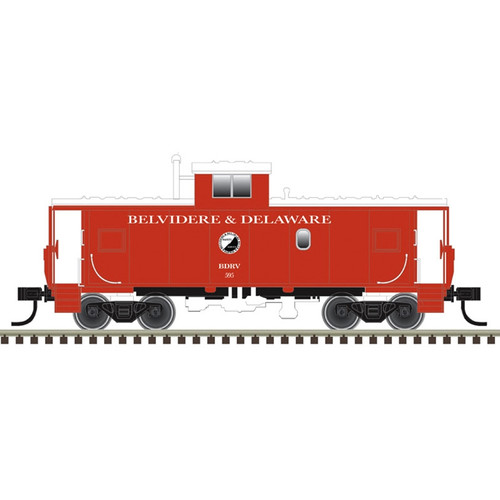 Atlas ~ HO Scale ~ Standard Cupola Caboose ~ Master ~ Belvidere & Delaware #595 ~ 20007945