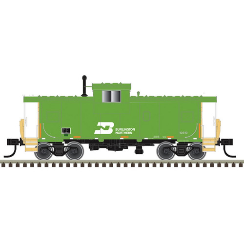 Atlas ~ HO Scale ~ Extended Vision Caboose ~ Master ~ Burlington Northern #12510 ~ 20007932