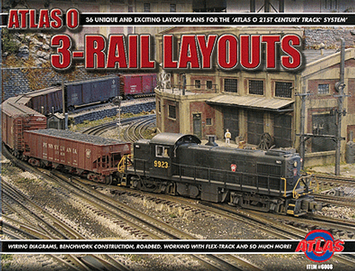 Atlas ~ Thirty-Six O Scale 3-Rail Layouts ~ 6008