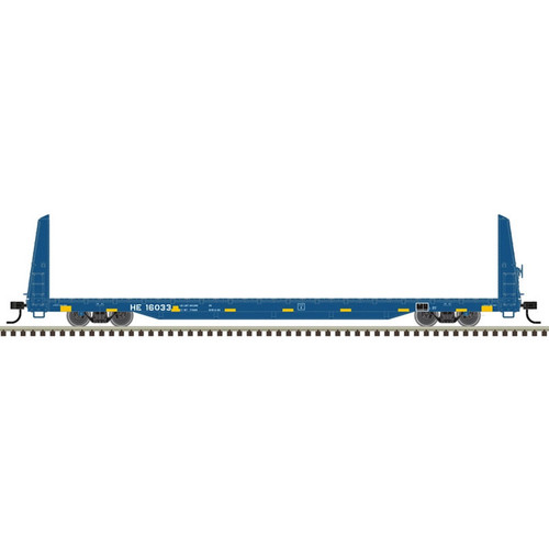 Atlas ~ HO Scale ~ Trainman ~ Bulkhead Flat Car ~ Hollis & Eastern #16078 ~ 20007958 Atlas ~ HO Scale ~ Trainman ~ Bulkhead Flat Car ~ Hollis & Eastern #16078 ~ 20007958