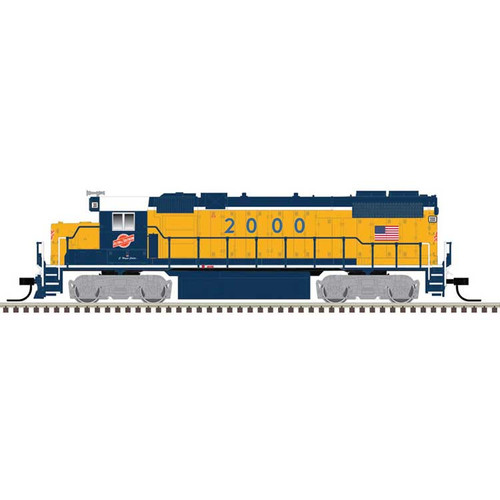 Atlas ~ N Scale ~ GP38-2 ~ Master Gold ~ Sound and DCC ~ Alton & Southern #2001 ~ 40006234 Atlas ~ N Scale ~ GP38-2 ~ Master Gold ~ Sound and DCC ~ Alton & Southern #2001 ~ 40006234