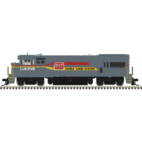 Atlas ~ N Scale ~ U23B ~ Master Silver ~ Standard DC ~ Family Lines System #2803 ~ 40006183 Atlas ~ N Scale ~ U23B ~ Master Silver ~ Standard DC ~ Family Lines System #2803 ~ 40006183