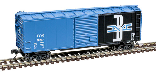 Atlas ~ N Scale ~ 40' PS-1 Box Car ~ Master ~ Boston & Maine #76474 ~ 50007361