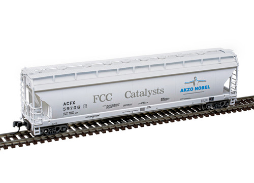 Atlas ~ N Scale ~ Pressureaide Hopper ~ Master ~ AKZO NOBEL ACFX #51302 ~ 50007331
