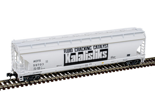 Atlas ~ N Scale ~ Pressureaide Hopper ~ Master ~ Katalistiks ACFX #59696 ~ 50007340
