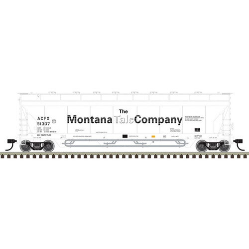 Atlas ~ N Scale ~ Pressureaide Hopper ~ Master ~ Montana Talc Company ACFX #51369 ~ 50007344