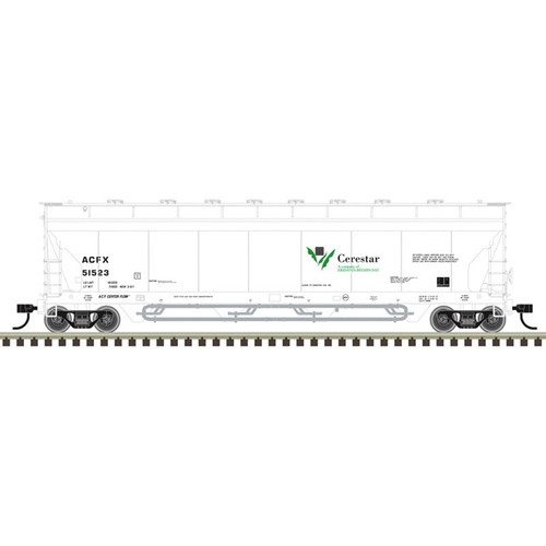 Atlas ~ N Scale ~ Pressureaide Hopper ~ Master ~ Cerestar ACFX #51525 ~ 50007350