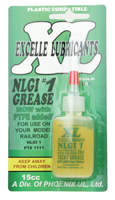 Excelle Lubricants ~ XL NLGI PTFE Grease 1 ~ 1/2oz 15mL ~ 1111