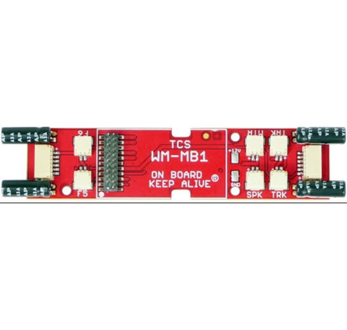 TCS ~ WM-MB1 ~ 21 Pin Motherboard ~ For HO Scale Walthers Mainline GE ES44 GEVo ~ KA2 Keep Alive Onboard ~ High Pins ~ 1627 TCS ~ WM-MB1 ~ 21 Pin Motherboard ~ For HO Scale Walthers Mainline GE ES44 GEVo ~ KA2 Keep Alive Onboard ~ High Pins ~ 1627