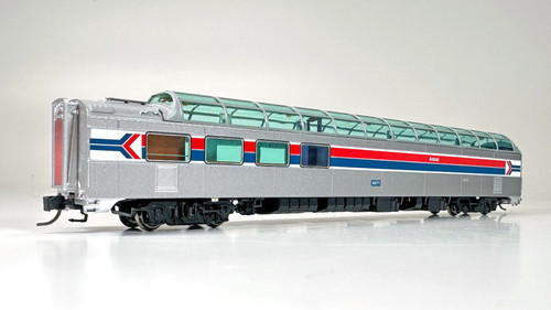 Rapido ~ N Scale ~ 3/4 Dome Lounges w/Flat Sides ~ Amtrak #9371 ~ 575011