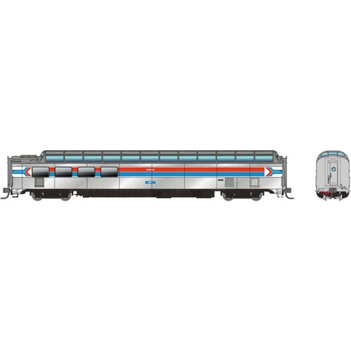 Rapido ~ N Scale ~ 3/4 Dome Lounges w/Flat Sides ~ Amtrak #9373 ~ 575013 Rapido ~ N Scale ~ 3/4 Dome Lounges w/Flat Sides ~ Amtrak #9373 ~ 575013