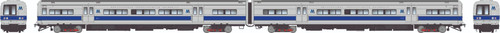 Rapido ~ HO Scale ~ Budd M3 Railcar Set ~ DC/Silent ~ Long Island #9837 + 9838 ~ 207004