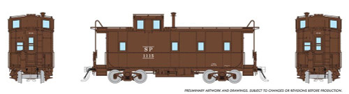 Rapido ~ HO Scale ~ C-40-3 Caboose ~ Southern Pacific #1160 ~ 162002