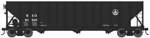 Bowser ~ HO Scale ~ Executive Line 100 Ton Hopper ~ Baltimore & Ohio #82569 ~ 44004 Bowser ~ HO Scale ~ Executive Line 100 Ton Hopper ~ Baltimore & Ohio #82569 ~ 44004