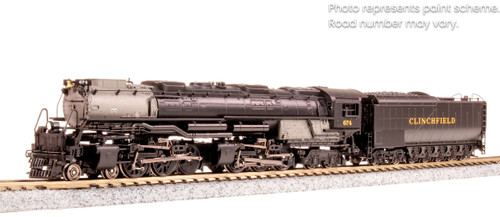 Broadway Limited ~ N Scale ~ Challenger 4-6-6-4 ~ Paragon4 Sound/DC/DCC, Smoke ~ Clinchfield #674 ~ 6990