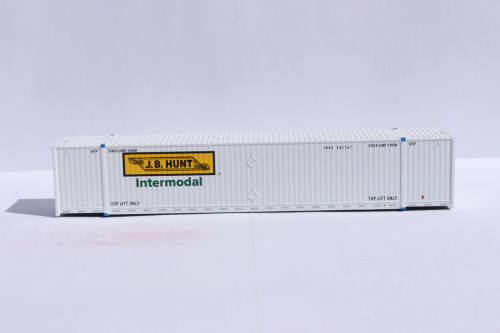 Jacksonville Terminal JTC ~ N Scale ~ JB HUNT 3 Pack ~ 53' HIGH CUBE 8-55-8 corrugated containers ~ 537119