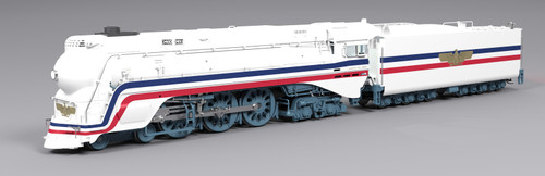 Broadway Limited ~ HO Scale ~ Streamlined Hudson ~ Santa Fe #3460 ~ DCC-Ready ~ 8988 Broadway Limited ~ HO Scale ~ Streamlined Hudson ~ Santa Fe #3460 ~ DCC-Ready ~ 8988