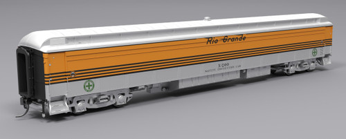 Broadway Limited ~ HO Scale ~ Instruction Car ~ Denver & Rio Grande Western #X-200 ~ 9932