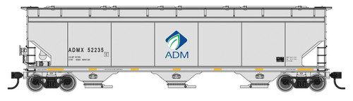 WalthersMainline ~ HO Scale ~ 60' NSC 5150 ~ 3-Bay Covered Hopper ~ Archer-Daniels-Midland #52235 ~ 910-7737 WalthersMainline ~ HO Scale ~ 60' NSC 5150 ~ 3-Bay Covered Hopper ~ Archer-Daniels-Midland #52235 ~ 910-7737