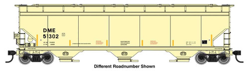 WalthersMainline ~ HO Scale ~ 60' NSC 5150 ~ 3-Bay Covered Hopper ~ Dakota, Minnesota & Eastern #51329 ~ 910-7750 WalthersMainline ~ HO Scale ~ 60' NSC 5150 ~ 3-Bay Covered Hopper ~ Dakota, Minnesota & Eastern #51329 ~ 910-7750