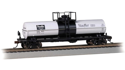 Bachmann ~ HO Scale ~ Chemical Tank Car ~ Stauffer Chemicals #41105 ~ 75804