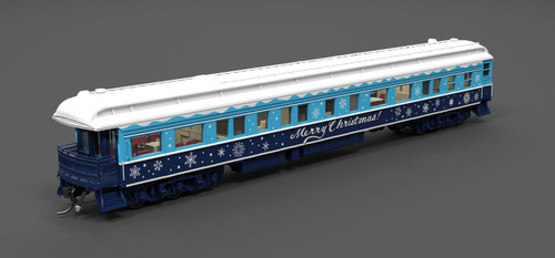 Broadway Limited ~ HO Scale ~ Heavyweight Business Car ~ Holiday ~ 9725