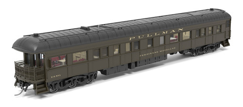 Broadway Limited ~ HO ~ Business Car ~ Ferdinand Magellan #107 ~ 9729