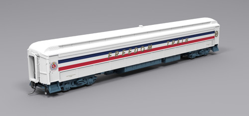 Broadway Limited ~ HO Scale ~ 80' Passenger Coach ~ Freedom Train ~ 9734