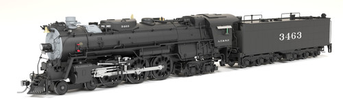 Broadway Limited HO ~ 4-6-4 ~ Sound ~ Atchison, Topeka & Santa Fe #3465 ~ 8861 Broadway Limited HO ~ 4-6-4 ~ Sound ~ Atchison, Topeka & Santa Fe #3465 ~ 8861