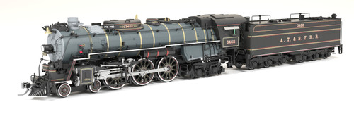 Broadway Limited HO ~ 4-6-4 ~ Sound ~ Atchison, Topeka & Santa Fe #3462 ~ 8866