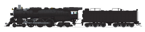 Broadway Limited ~ HO Scale ~ 4-6-4 ~ Sound/DC/DCC, Smoke ~ Unlettered ~ 8868