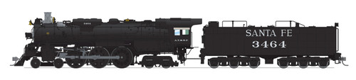 Broadway Limited HO ~ 4-6-4 ~ DCC-Ready ~ Atchison, Topeka and Santa Fe #3464 ~ 8873