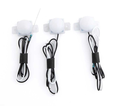 Walthers SceneMaster ~ LED Dome Building Light 3-Pack ~ Warm White ~ 949-4870 Walthers SceneMaster ~ LED Dome Building Light 3-Pack ~ Warm White ~ 949-4870