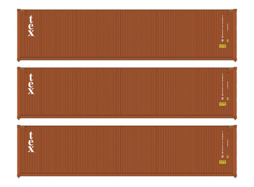 Walthers SceneMaster HO ~ Corrugated Container ~ 3 Pack ~ TEX ~ 949-18255 Walthers SceneMaster HO ~ Corrugated Container ~ 3 Pack ~ TEX ~ 949-18255