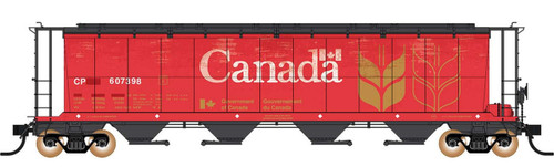 Intermountain ~ HO Scale ~ Cylindrical Covered Hopper ~ Canadian Pacific #607398 ~ 45144-05