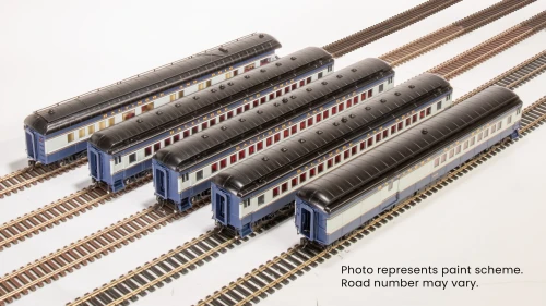 Broadway Limited ~ HO Scale ~ Heavyweight 5-Car Passenger Set ~ Baltimore & Ohio ~ 9713