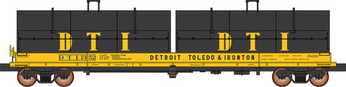 Intermountain ~ HO Scale ~ Evans 100 Ton Coil Car ~ Detroit, Toledo & Ironton #1344 ~ 32575-03 Intermountain ~ HO Scale ~ Evans 100 Ton Coil Car ~ Detroit, Toledo & Ironton #1344 ~ 32575-03