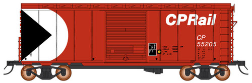 Intermountain ~ HO Scale ~ AAR 10'6" Boxcar ~ Dreadnaught Ends ~ Canadian Pacific #55479 ~ IMR-38716-05