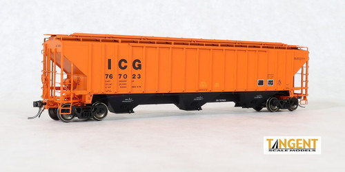 Tangent ~ HO Scale ~ PS4750 Covered Hopper ~ Illinois Central Gulf #766913 ~ 11241-10 Tangent ~ HO Scale ~ PS4750 Covered Hopper ~ Illinois Central Gulf #766913 ~ 11241-10