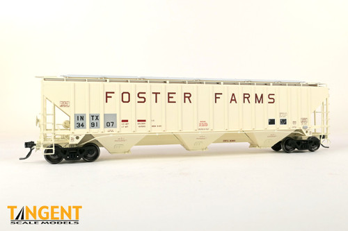 Tangent ~ HO Scale ~ PS4750 Covered Hopper ~ Interstate Commodities INTX #349107 ~ 36364-01