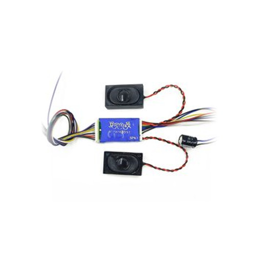 Digitrax ~ SDYH168DST Sound Decoder ~ HO Scale ~ 6 FX7 Functions, 200ma Output ~ SDYH168DST
