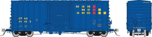 Rapido ~ HO Scale ~ B-100-32 Boxcar ~ Golden West Service #44315 ~ 164005-44315 Rapido ~ HO Scale ~ B-100-32 Boxcar ~ Golden West Service #44315 ~ 164005-44315