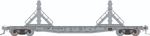 Rapido ~ HO Scale ~ F30D 50' Rail Flat Car ~ Conrail MOW #57291 ~ 138403-57291