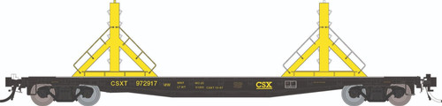 Rapido ~ HO Scale ~ F30D 50' Rail Flat Car ~ CSX MOW #972900 ~ 138404-972900