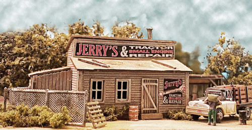 Bar Mills LLC ~ N Scale ~ Jerry's Small Engine ~ Kit ~ 251