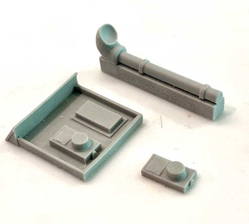 Bar Mills LLC ~ O Scale ~ Unpainted Resin Electrical Box Set ~ 4040