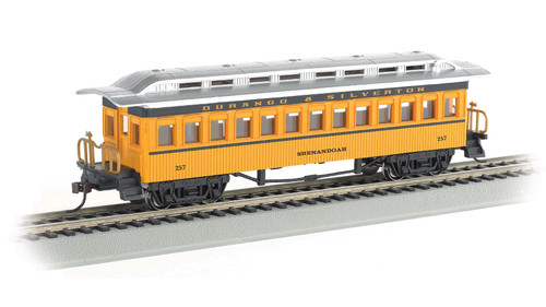 Bachmann ~ HO Scale ~ 1860-1880 Era Coach ~ Durango & Silverton #257 ~ 13408