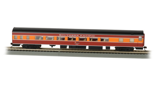 Bachmann ~ HO Scale ~ 85' Smooth-Side Coach ~ Southern Pacific #2463 ~ Lighted ~ 14214