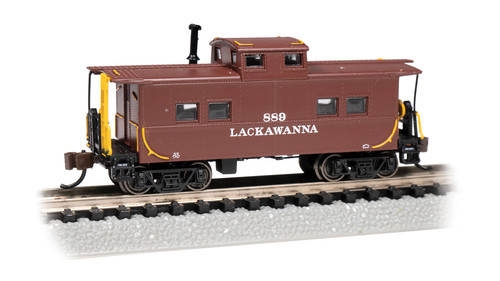 Bachmann ~ N Scale ~ Northeast Steel Caboose ~ Lackawanna #889 ~ 16868 Bachmann ~ N Scale ~ Northeast Steel Caboose ~ Lackawanna #889 ~ 16868
